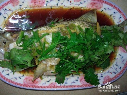 虛蒸鮮嫩鱸魚