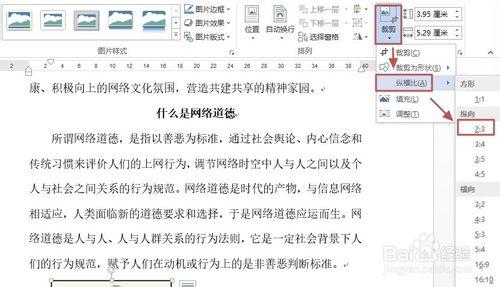 Word2013如何插入圖片及設置圖片的格式