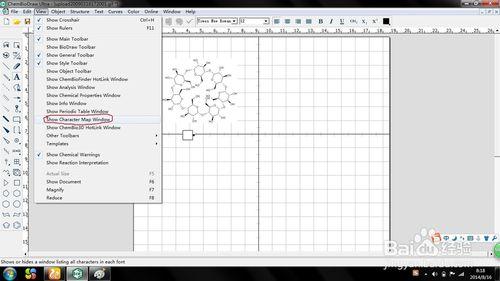 如何在ChemOffice、ChemDraw中輸入希臘字母