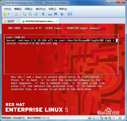 Red Hat Linux忘記root密碼解決辦法。