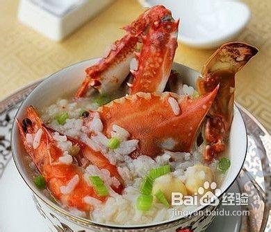 粥湯：海鮮粥