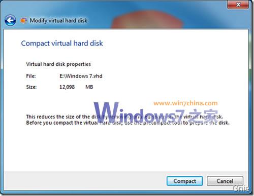 給Win7下的Windows Virtual PC虛擬機瘦身