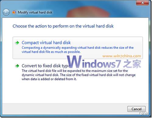 給Win7下的Windows Virtual PC虛擬機瘦身