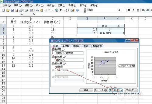 如何使用excel來處理數據進行預測