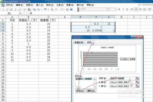 如何使用excel來處理數據進行預測