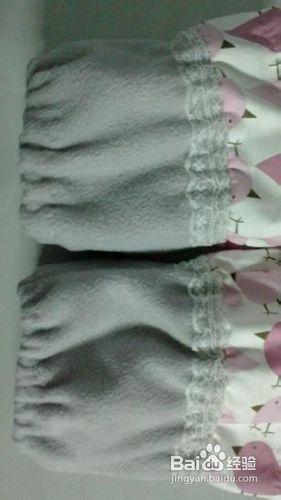 絨布圍巾DIY改造成袖套