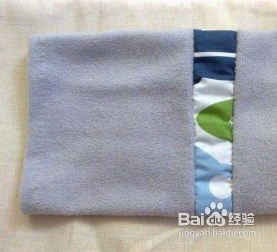 絨布圍巾DIY改造成袖套