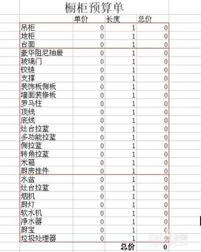 櫥櫃價格怎麼算（烤漆、吸塑、玻璃） 福州傢俱