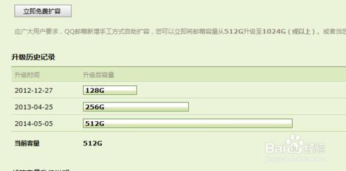 qq郵箱如何免費擴容是容量越來越大