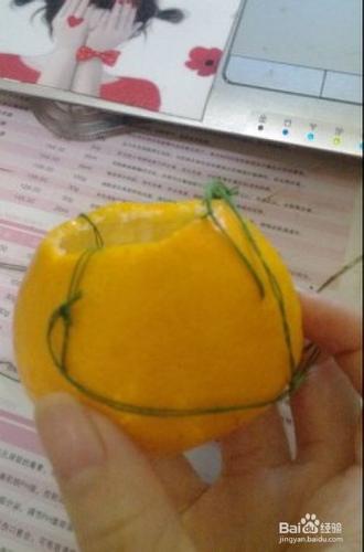 如何用橘子製作小桔燈