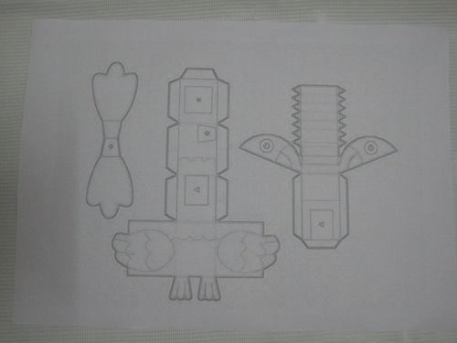 怎樣製作紙質鸚鵡