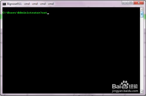 如何通過命令提示符得到本機環境參數