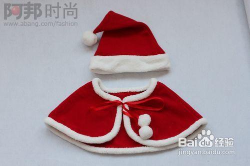 超級簡單聖誕帽做法介紹