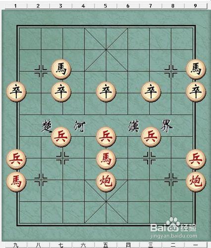 中國象棋子力理論——正馬運馬的方法