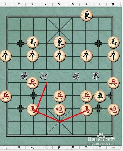 中國象棋子力理論——正馬運馬的方法