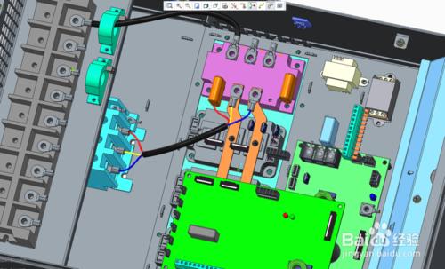 creo/PROE三維電氣佈線教程電氣櫃教程（十一）