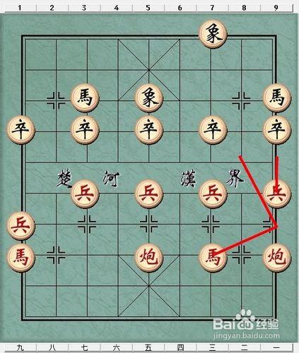 中國象棋子力理論——正馬運馬的方法