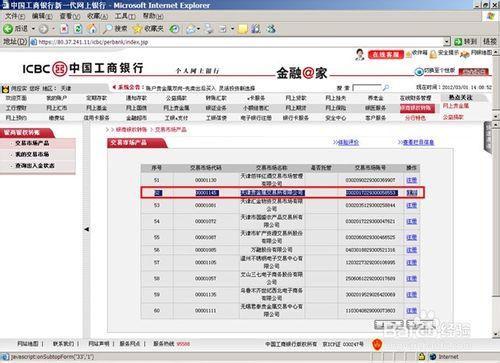 中洲貴金屬網銀簽約流程：[2]工商銀行