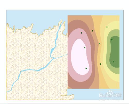 利用ArcGIS10.2進行數據額克里金插值分析