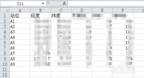 利用ArcGIS10.2進行數據額克里金插值分析