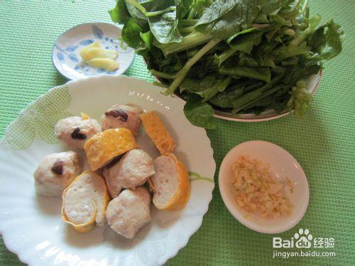 護眼養肝湯——菠菜丸子湯