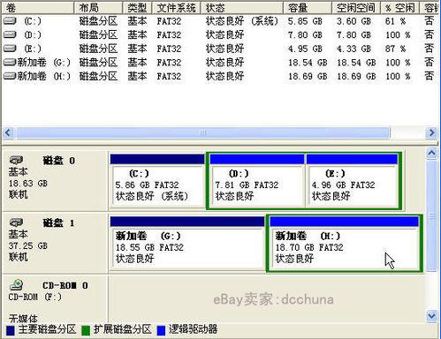 怎樣對移動硬盤分區