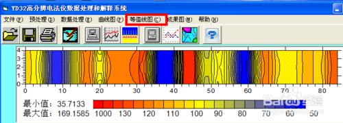 YD32(A)高分辨電法儀成圖步驟