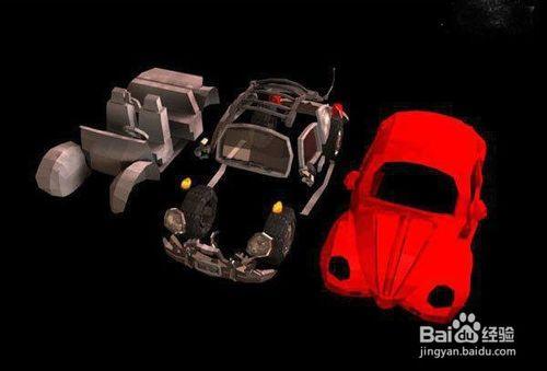 成都龍圖教育製作小甲殼蟲汽車詳細過程