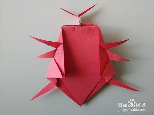 手工摺紙——如何折獨角仙！