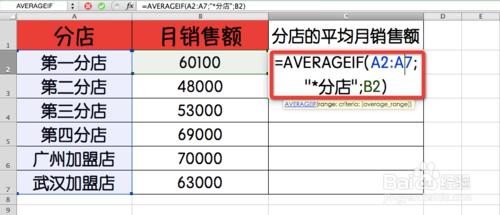 Excel函數詳解：[162]AVERAGEIF函數用法