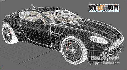 新廣3DMAX教程3D製作阿斯頓馬丁V8跑車