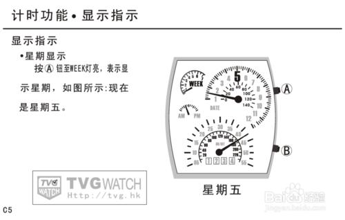 TVG航空手錶測時設置說明