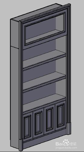 CAD中的實體&quot;剝皮&quot;-裝飾櫃