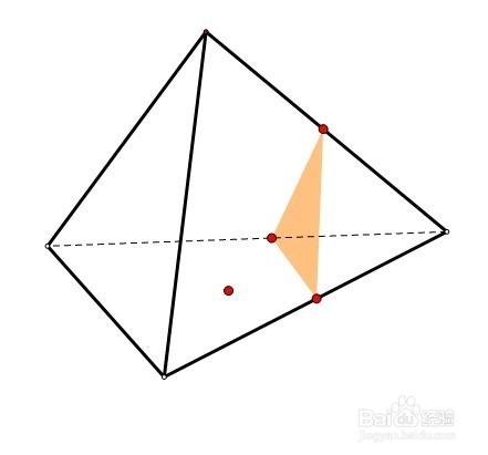 幾何畫板如何切割三稜錐