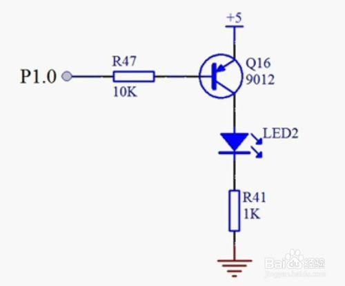 三極管9012驅動電路的使用