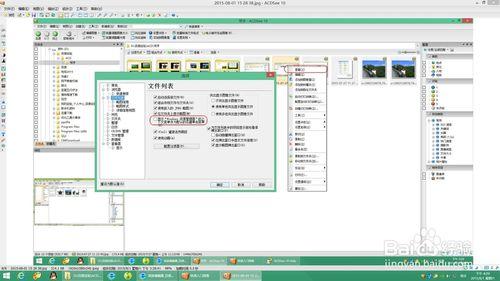 ACDSEE圖片軟件使用（十七）工具選項文件列表2