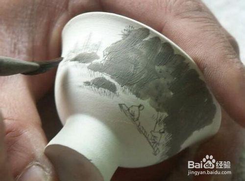 青花瓷的製作過程