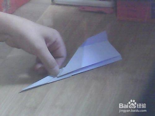 手工摺紙——飛得很穩很快的大翼滑翔機