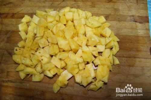春遊小零食的製作——菠蘿翻轉紅糖麵包