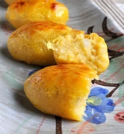自制臺灣小吃——黃金甜薯燒