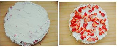 母親節做蛋糕了——草莓白森林蛋糕