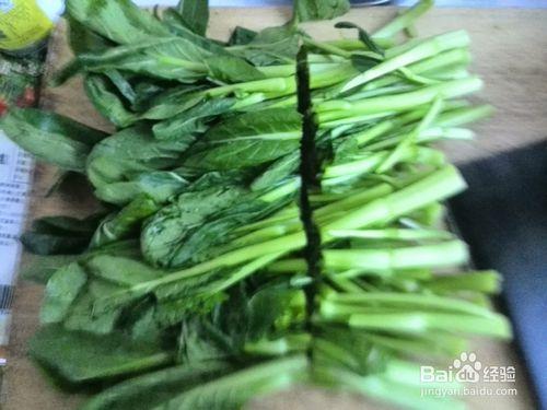 家常小菜：[10]高湯菜心