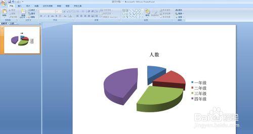 office技巧：[10]PPT中如何插入餅狀圖