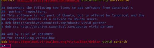 16. Ubuntu15.04系統安裝Virtualbox虛擬機