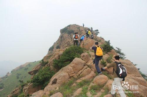 威海戶外榮成河口錐山登頂河口趕海