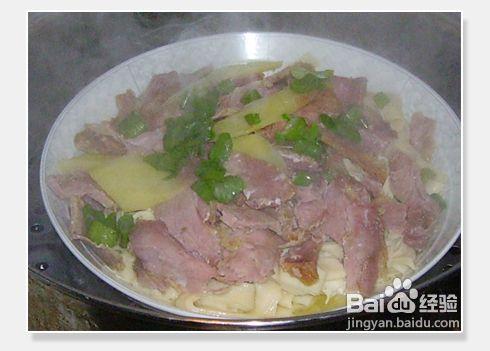 鹹肉蒸百葉怎麼弄