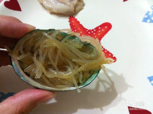 鮑魚蒸粉絲(簡單去腥法)