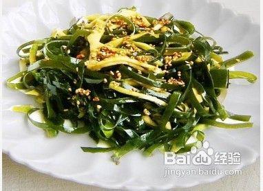 清爽的春天小涼菜——香辣鮮榨菜拌海帶絲