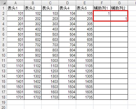 Excel中的隔行插入方法----定位法