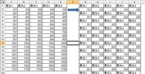 Excel中的隔行插入方法----定位法